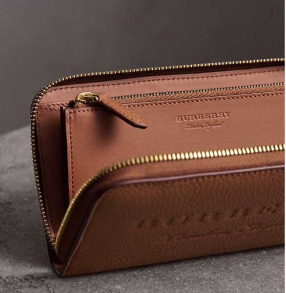 ZIP AROUND light brown