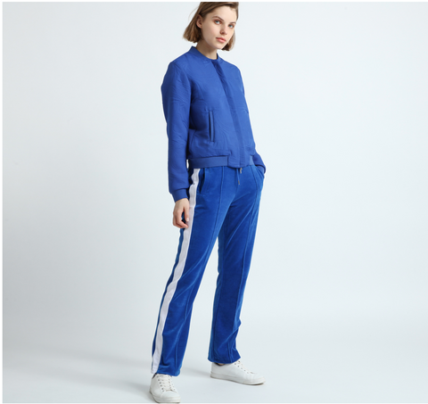 Bomber Inspiration - logo - blu elettrico