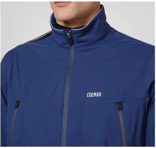 Giacca Impermeabile - Blu Elettrico