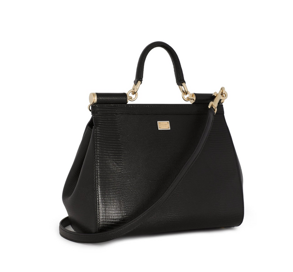 Dolce & Gabbana Handbag in drummed calf leather