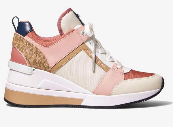 MICHAEL MICHAEL KORS Georgie Mixed-Media Trainer
