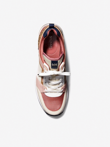 MICHAEL MICHAEL KORS Georgie Mixed-Media Trainer
